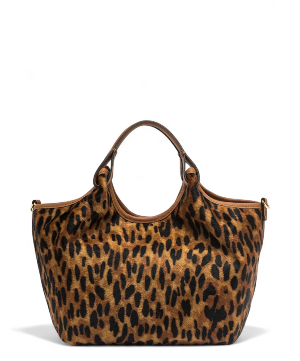 Gianni Chiarini Borsa Dua in Pelle Effetto Cavallino