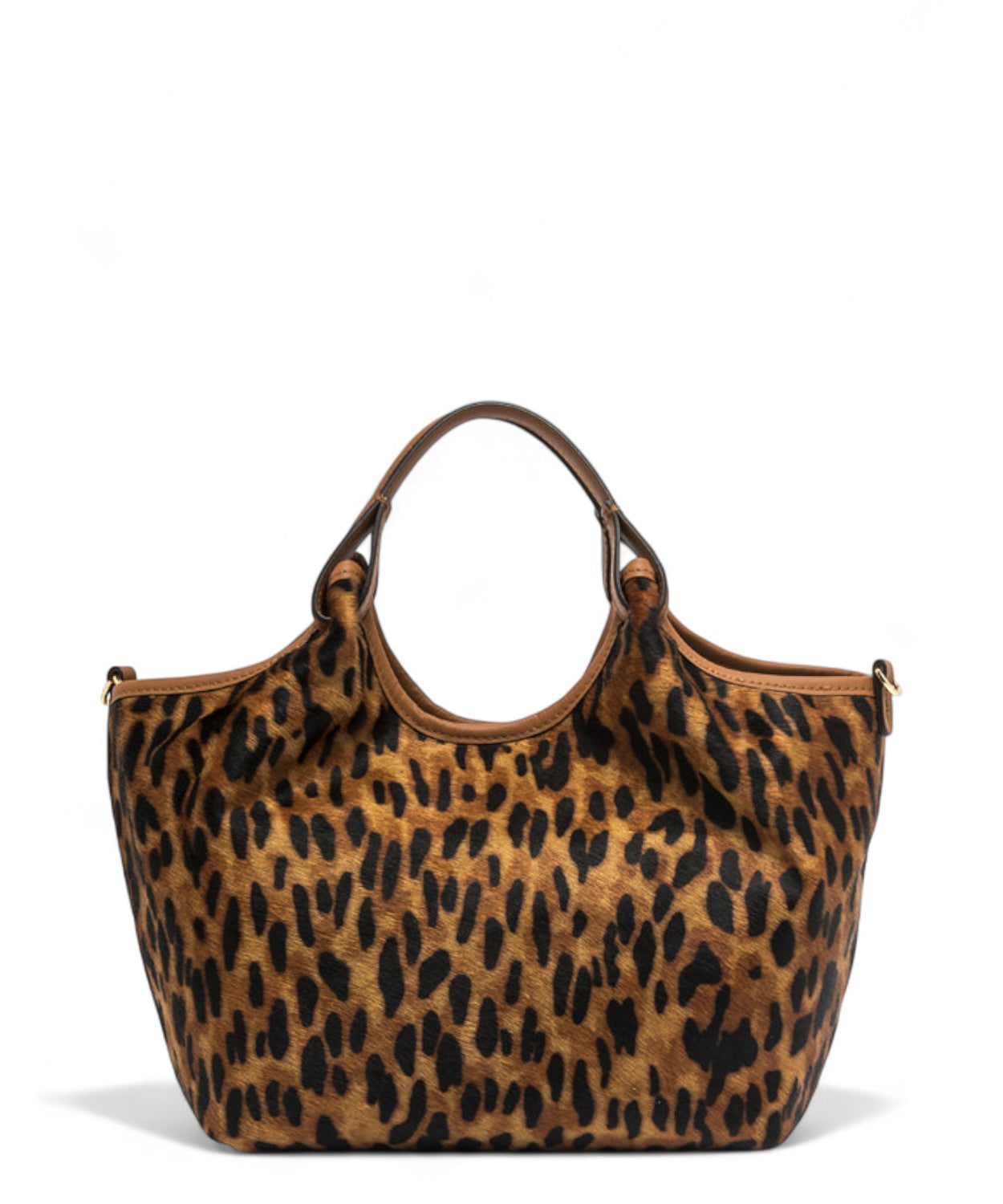 Gianni Chiarini Borsa Dua in Pelle Effetto Cavallino