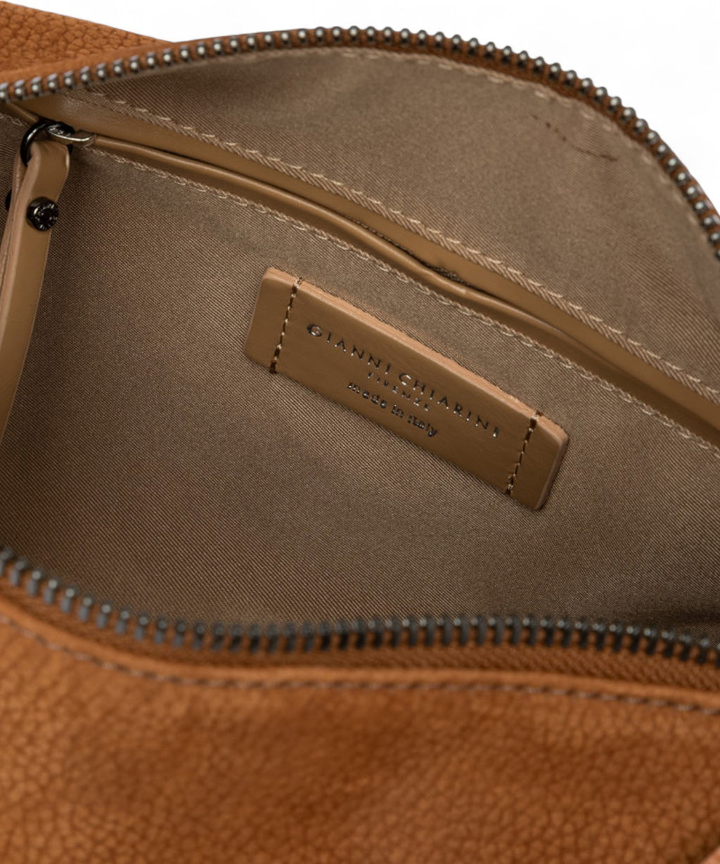 Gianni Chiarini Borsa Charlotte a Spalla in Pelle Nabuk
