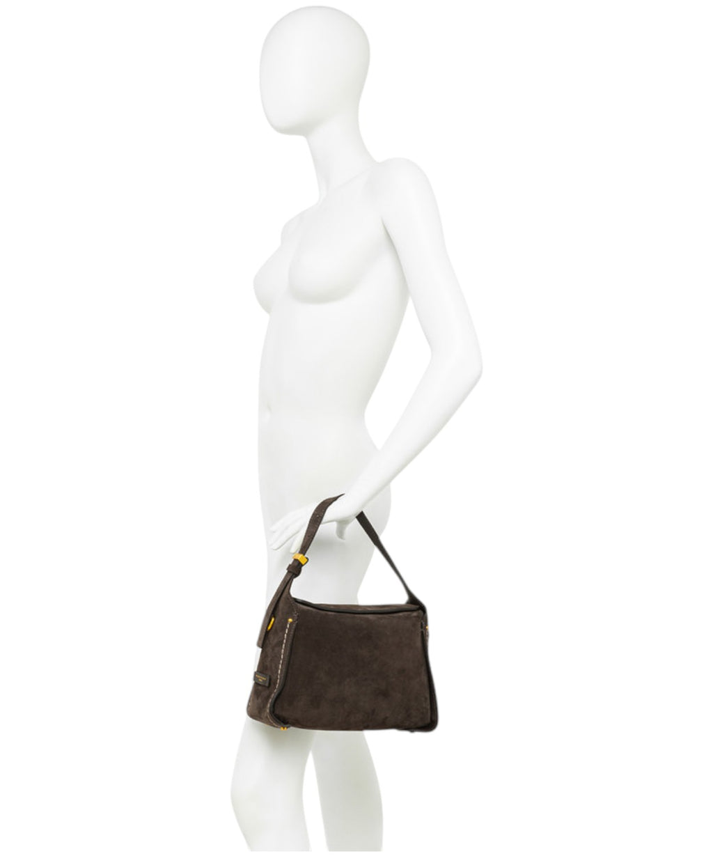 Borsa Penelope Mini in Pelle Scamosciata-Gianni Chiarini-Borse a spalla-Vittorio Citro Boutique