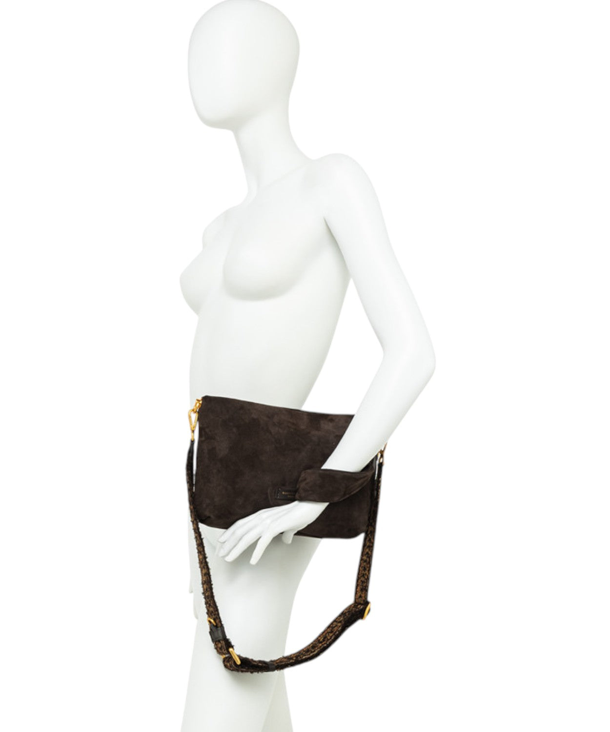 Pochette Brenda in Pelle Scamosciata-Gianni Chiarini-Pochette-Vittorio Citro Boutique