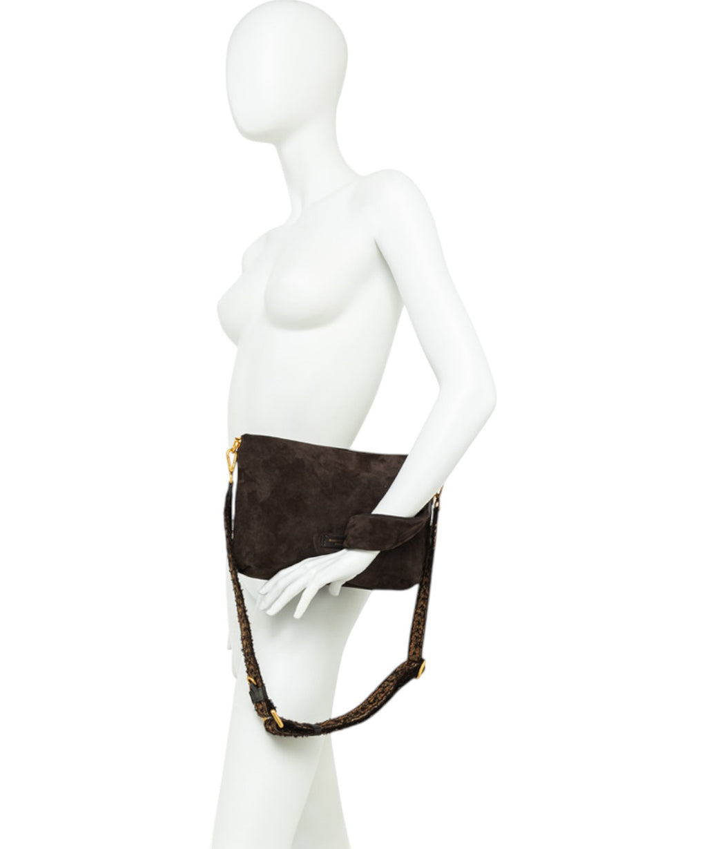 Pochette Brenda in Pelle Scamosciata-Gianni Chiarini-Pochette-Vittorio Citro Boutique