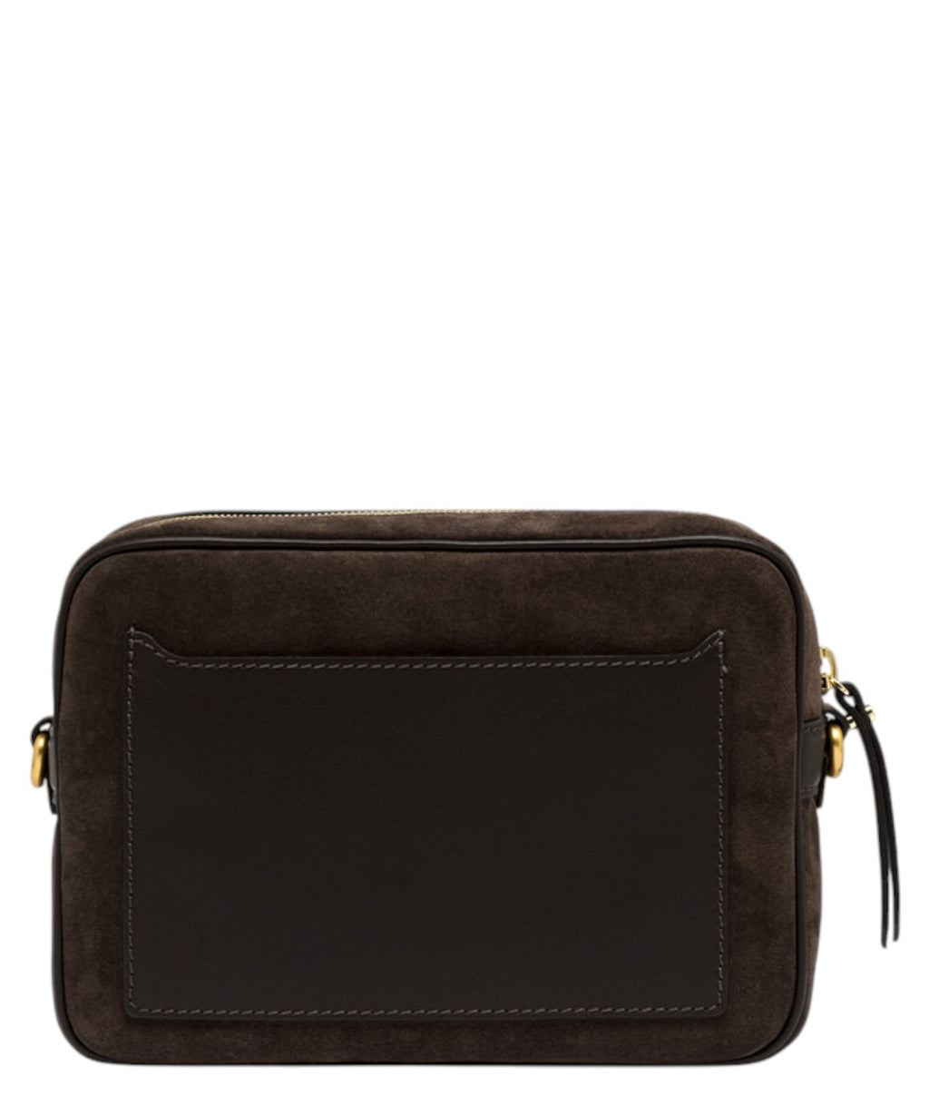 Borsa Nina in Pelle Scamosciata-Gianni Chiarini-Borse a spalla-Vittorio Citro Boutique