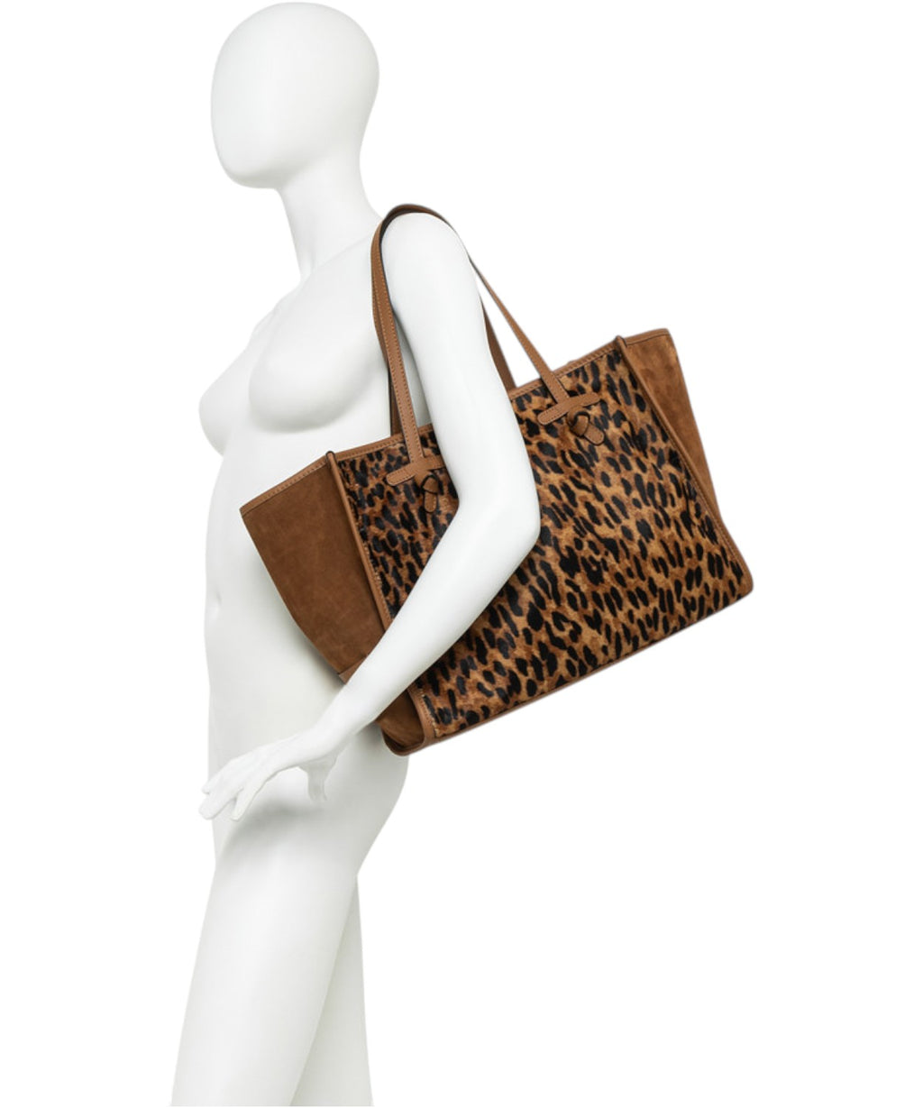 Shopping Bag Marcella in Pelle Effetto Cavallino-Gianni Chiarini-Borse a spalla-Vittorio Citro Boutique