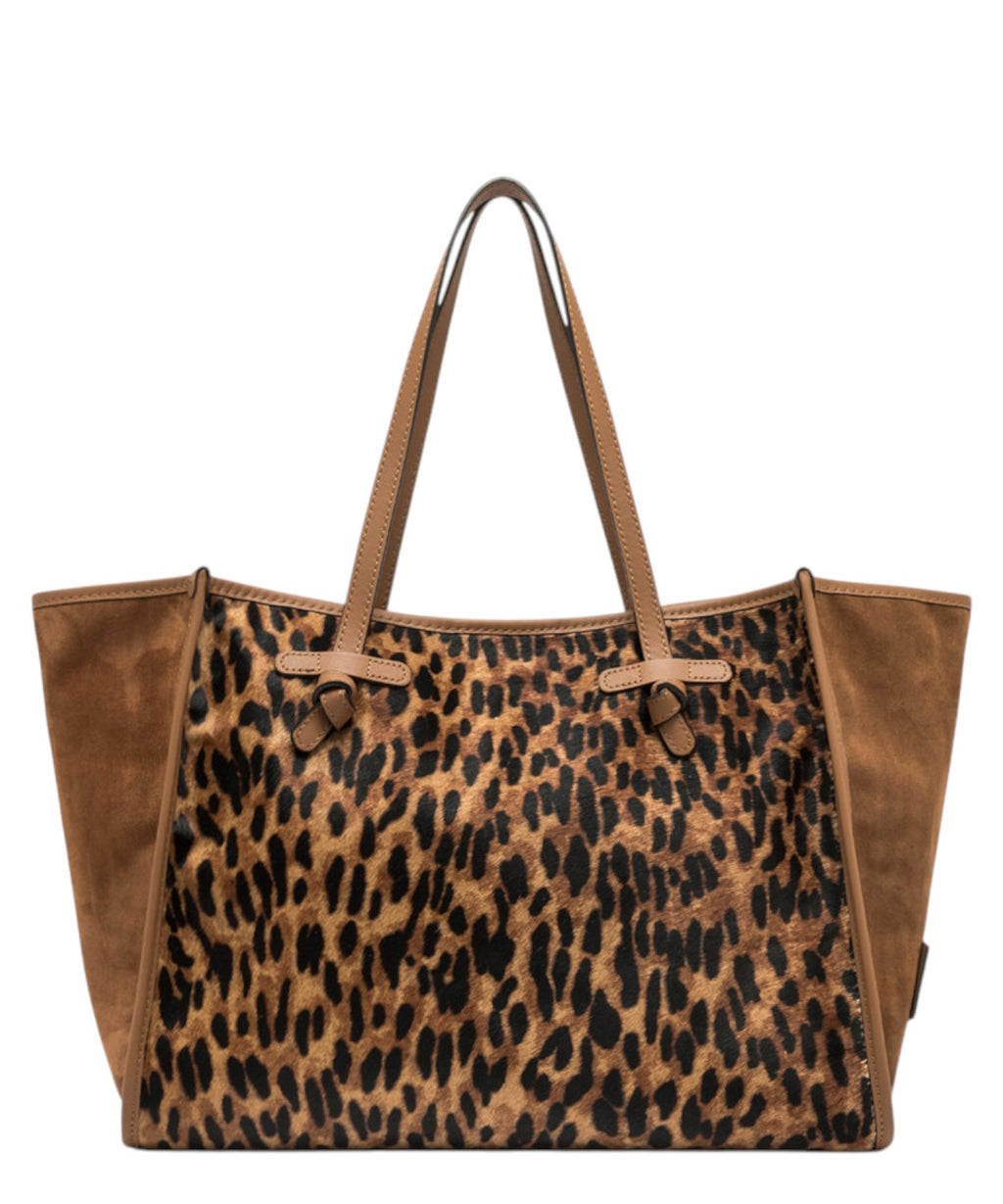 Shopping Bag Marcella in Pelle Effetto Cavallino-Gianni Chiarini-Borse a spalla-Vittorio Citro Boutique