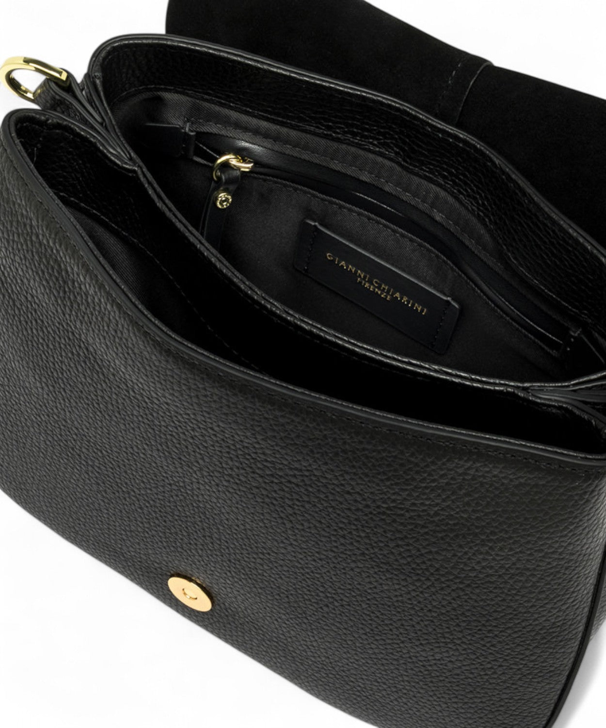 Gianni Chiarini Borsa Helena Round in Pelle Martellata