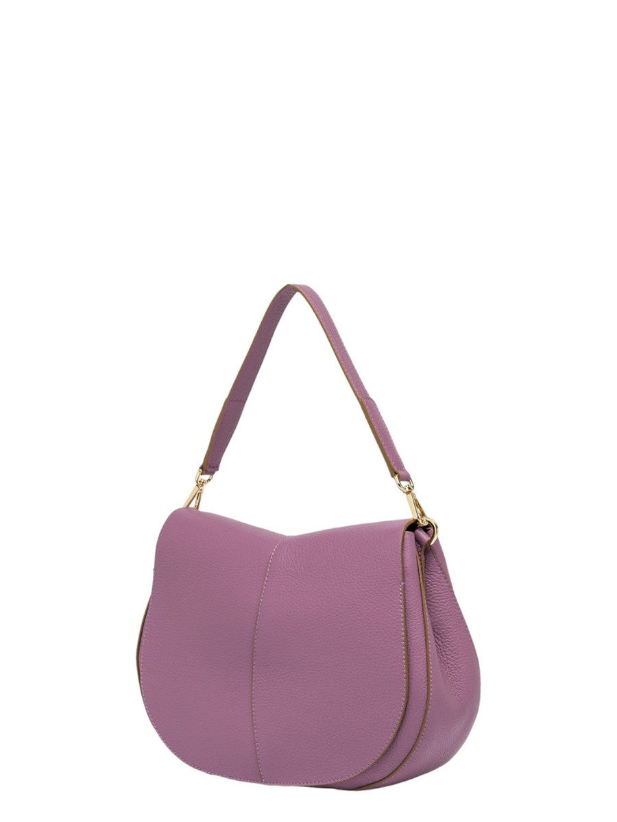 Borsa Helena Round in Pelle Martellata-Gianni Chiarini-Borse a spalla-Vittorio Citro Boutique