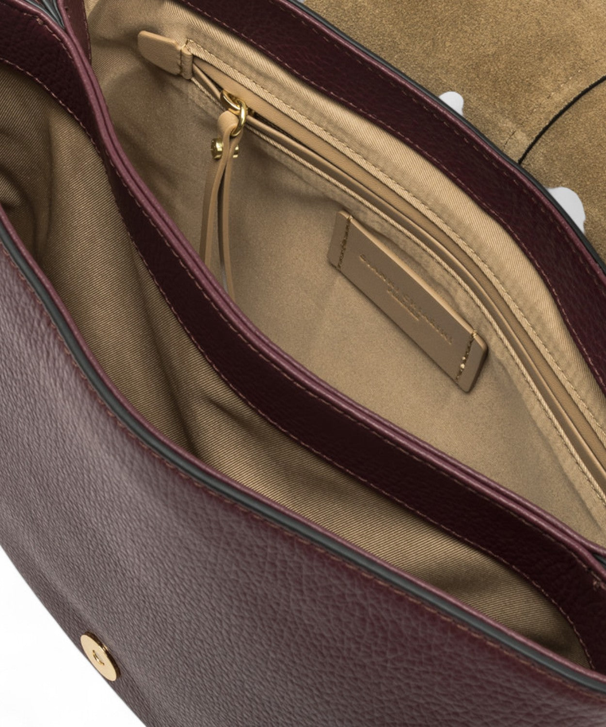 Gianni Chiarini Borsa Helena Round Big in Pelle Martellata