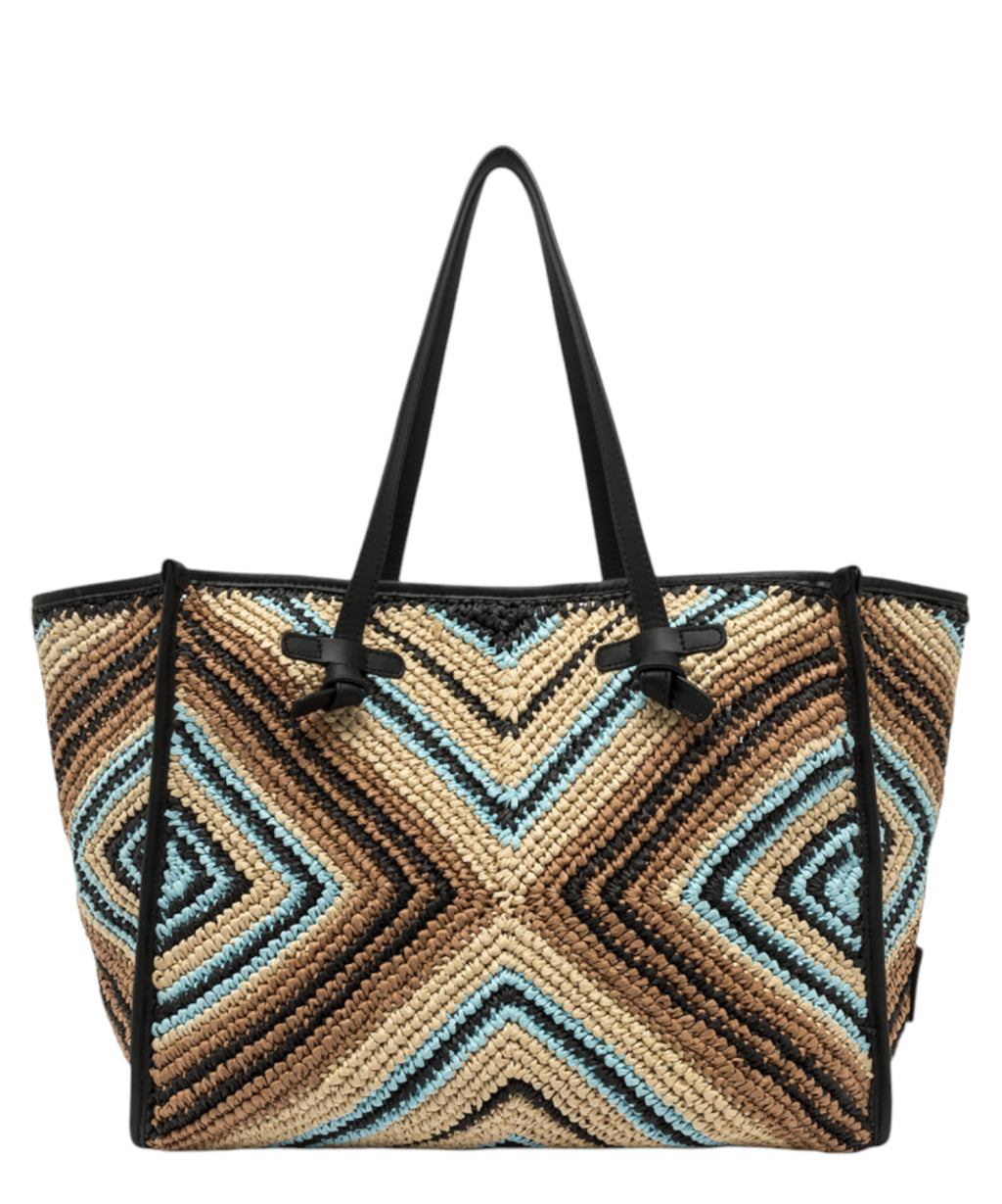 Gianni Chiarini Marcella Woven Straw Bag