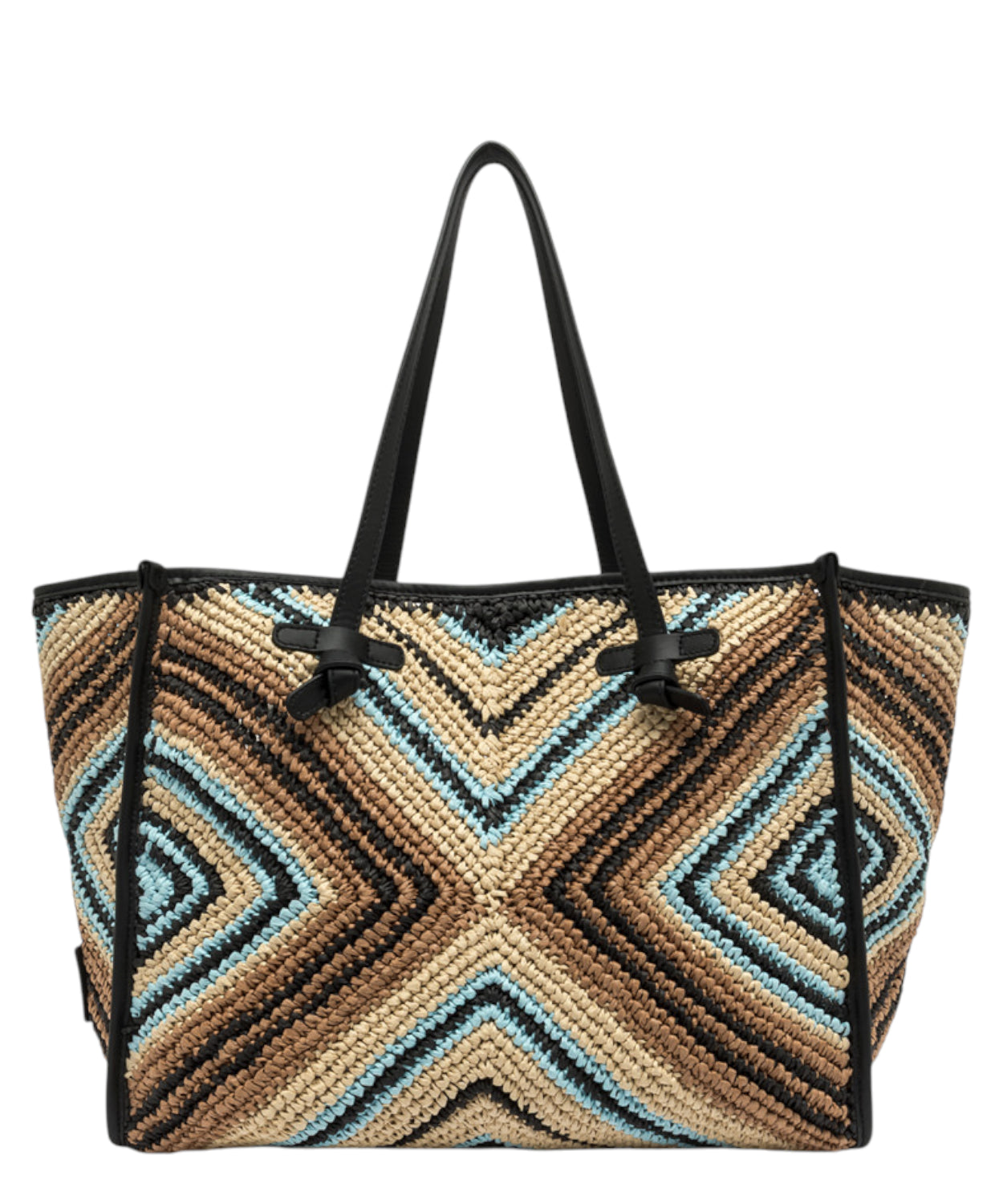 Gianni Chiarini Marcella Borsa in Paglia Intrecciata