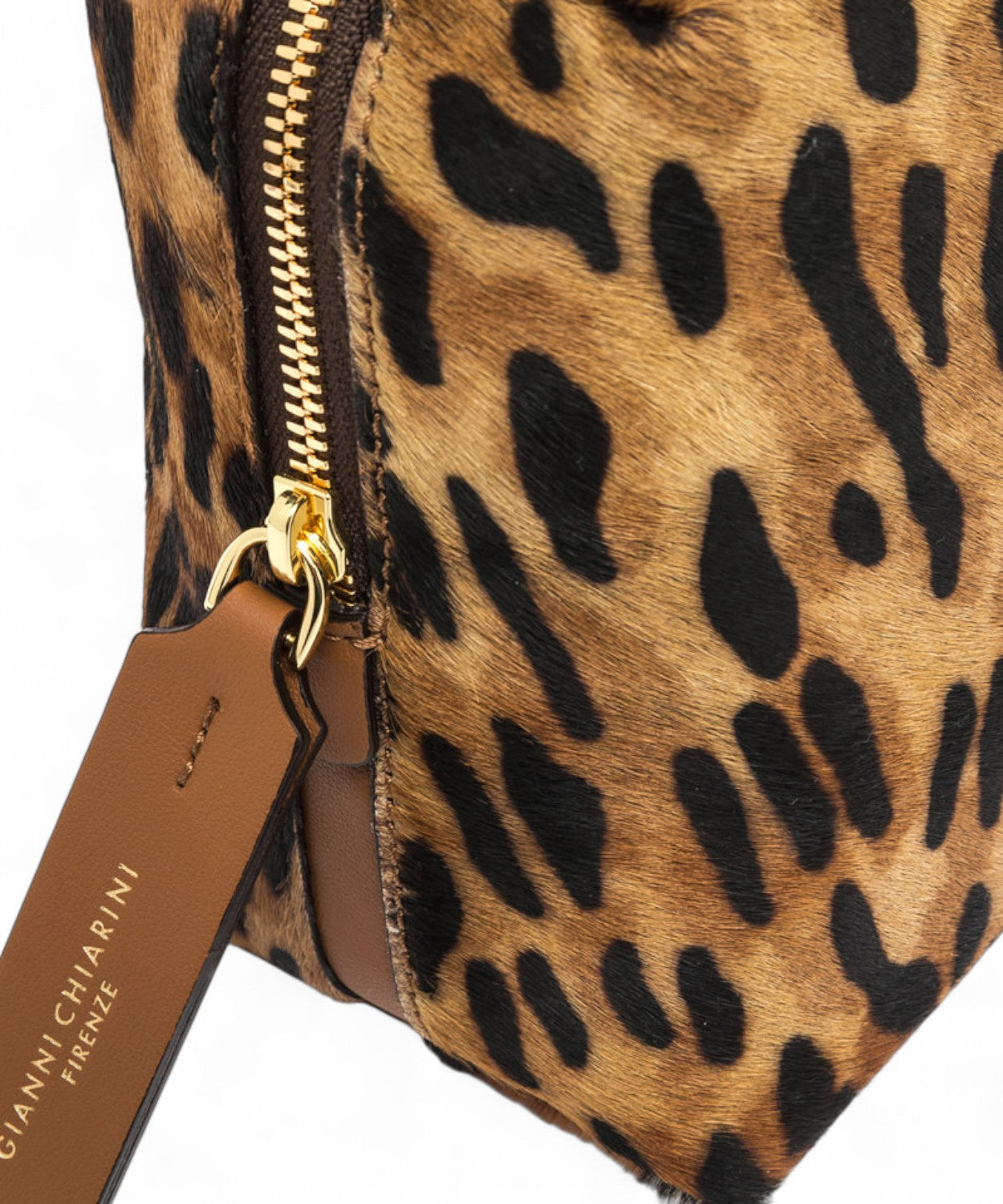 Gianni Chiarini Borsa Alifa in Pelle Effetto Cavallino