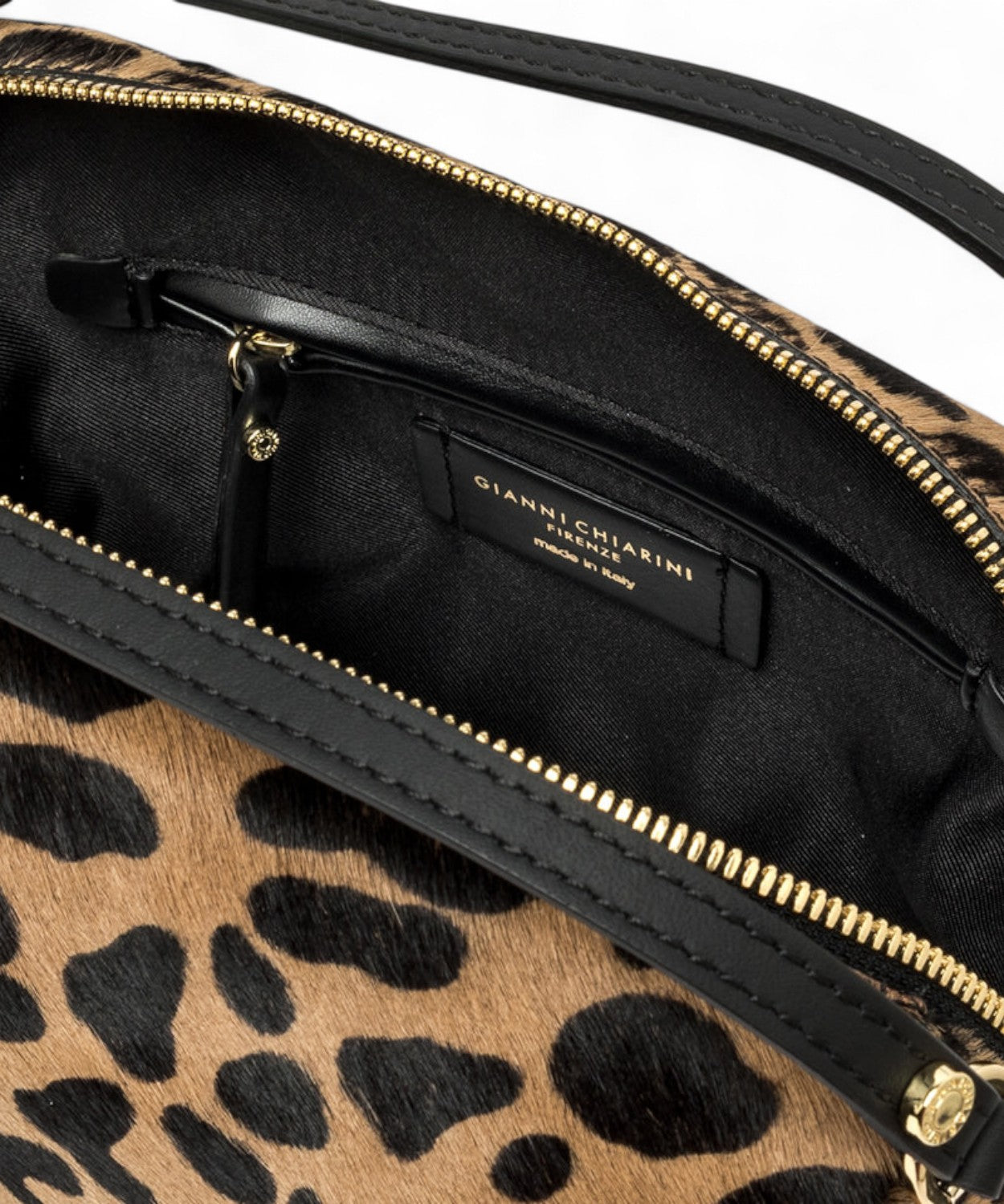 Gianni Chiarini Borsa Alifa in Pelle Effetto Cavallino