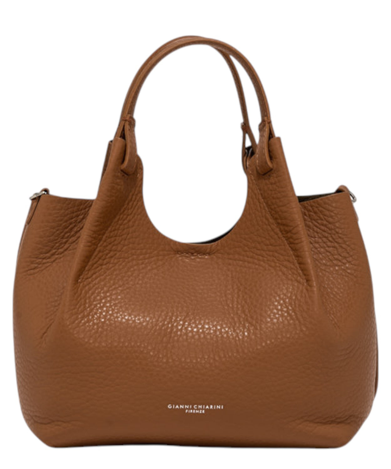 Borsa Dua Mini in Pelle a Grana Maxi-Gianni Chiarini-Borse a mano-Vittorio Citro Boutique