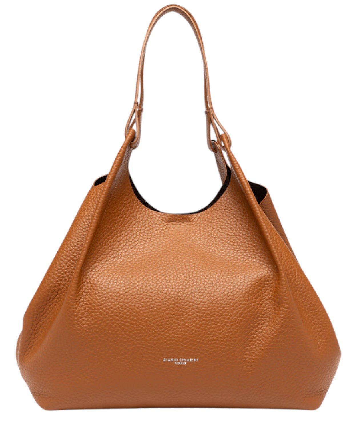 Borsa Dua in Pelle Double Grana Maxi-Gianni Chiarini-Borse a spalla-Vittorio Citro Boutique