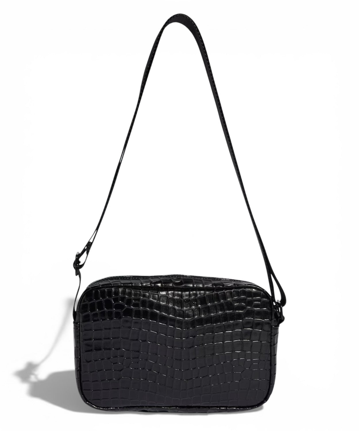 Adidas Originals Borsa Tracolla Mini PU Effetto Coccodrillo