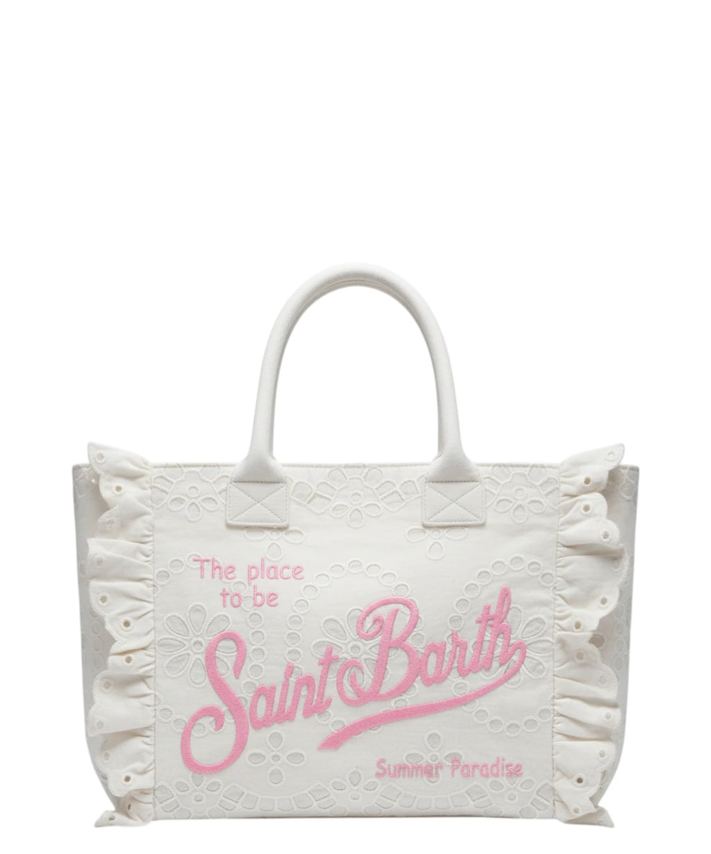 Borsa Donna MC2 Saint Barth Colette med flæser
