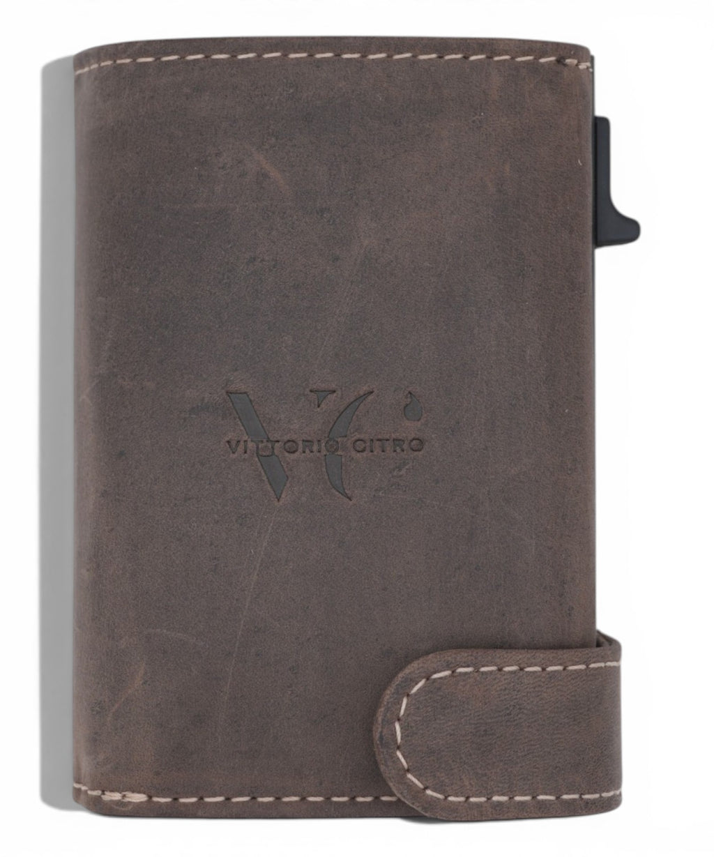 Men's Leather RFID Wallet by VittorioCitro