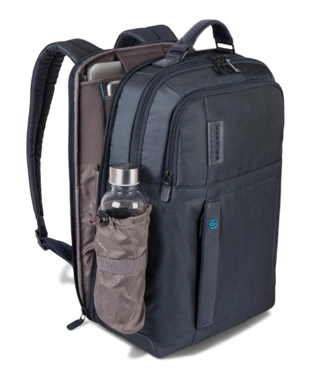 Piquadro 15.6" Laptop Backpack with Advanced Features