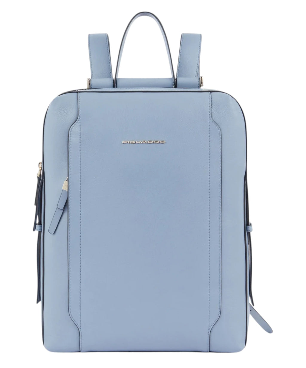 Women's Leather Laptop Backpack 14” Piquadro