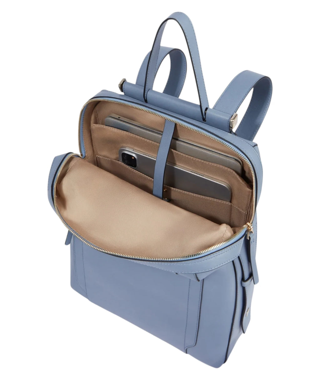Women's Leather Laptop Backpack 14” Piquadro