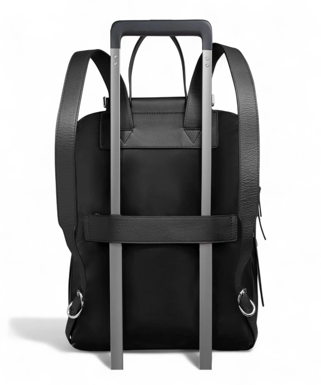 Zaino Porta PC 14" in Pelle e Tessuto con Tasca Power Bank-Zaini-Piquadro-Vittorio Citro Boutique