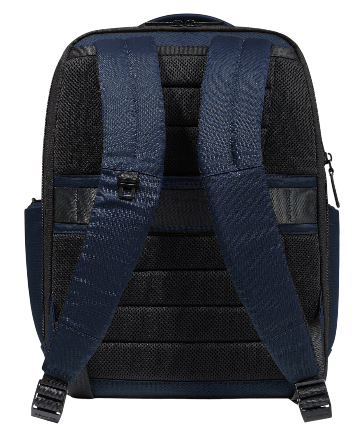 15.6" Fast-Check Leather and Fabric Laptop Backpack