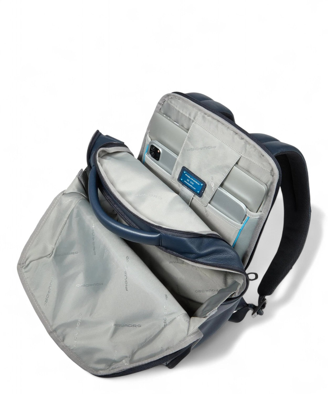 Zaino in Pelle Porta PC 14"-Zaini-Piquadro-Vittorio Citro Boutique