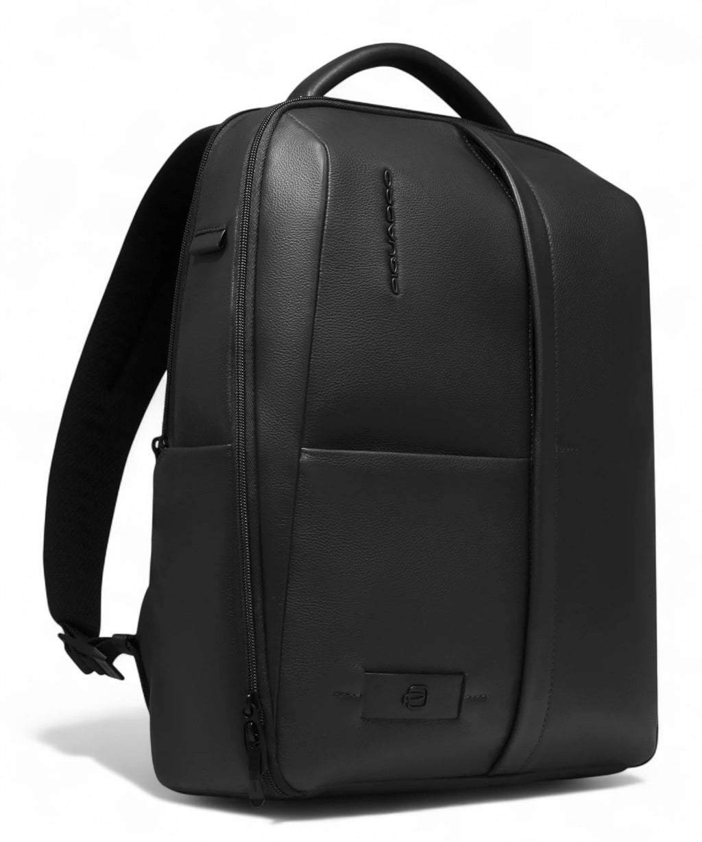 Zaino in Pelle Porta PC 14"-Zaini-Piquadro-Vittorio Citro Boutique