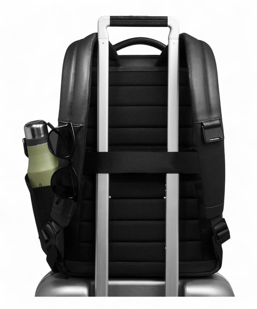 Zaino in Pelle Porta PC 14"-Zaini-Piquadro-Vittorio Citro Boutique