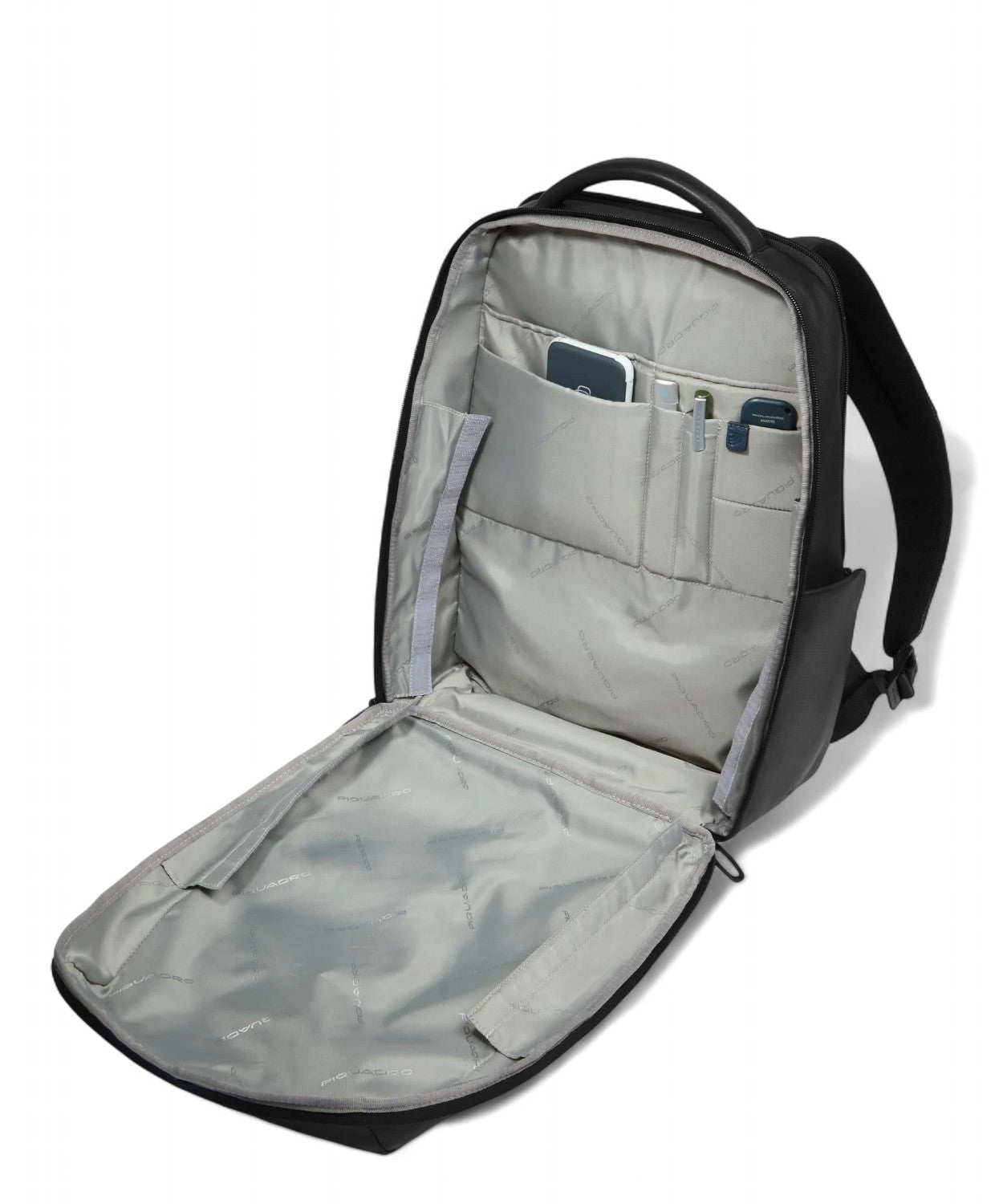 Zaino in Pelle Porta PC 14"-Zaini-Piquadro-Vittorio Citro Boutique