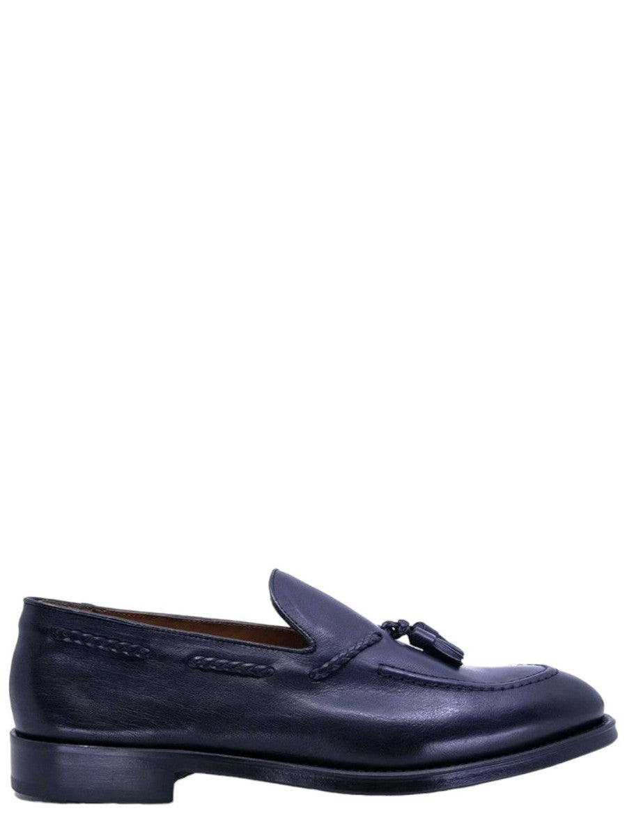Mocassini in Pelle di Vitello con Nappine-Doucal'S-Mocassini-Vittorio Citro Boutique