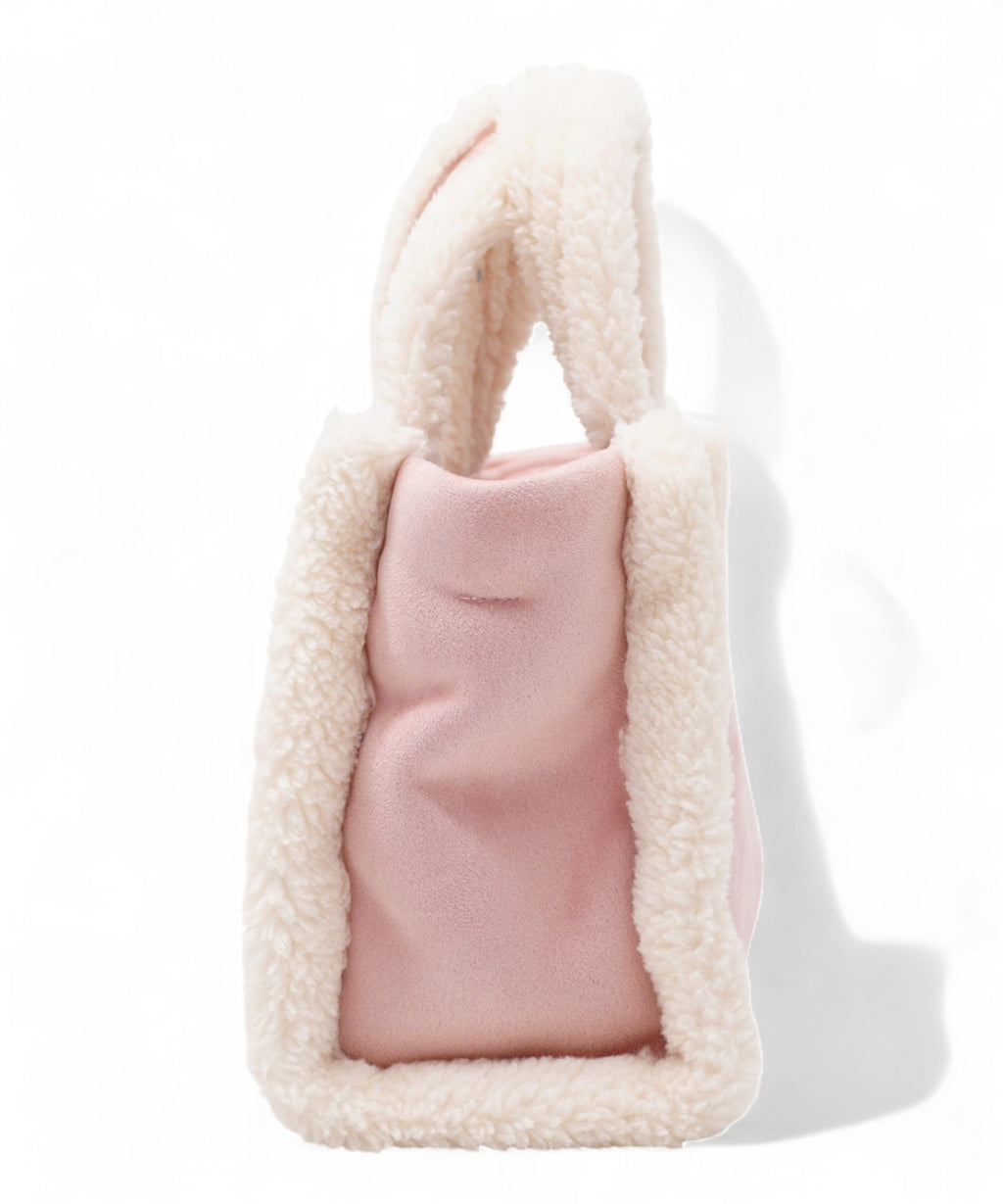 Borsa Vanity Mini Shearling-Mc2 Saint Barth-Borse a mano-Vittorio Citro Boutique
