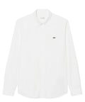 Camicia Uomo Lacoste Popeline Elasticizzato Con Logo