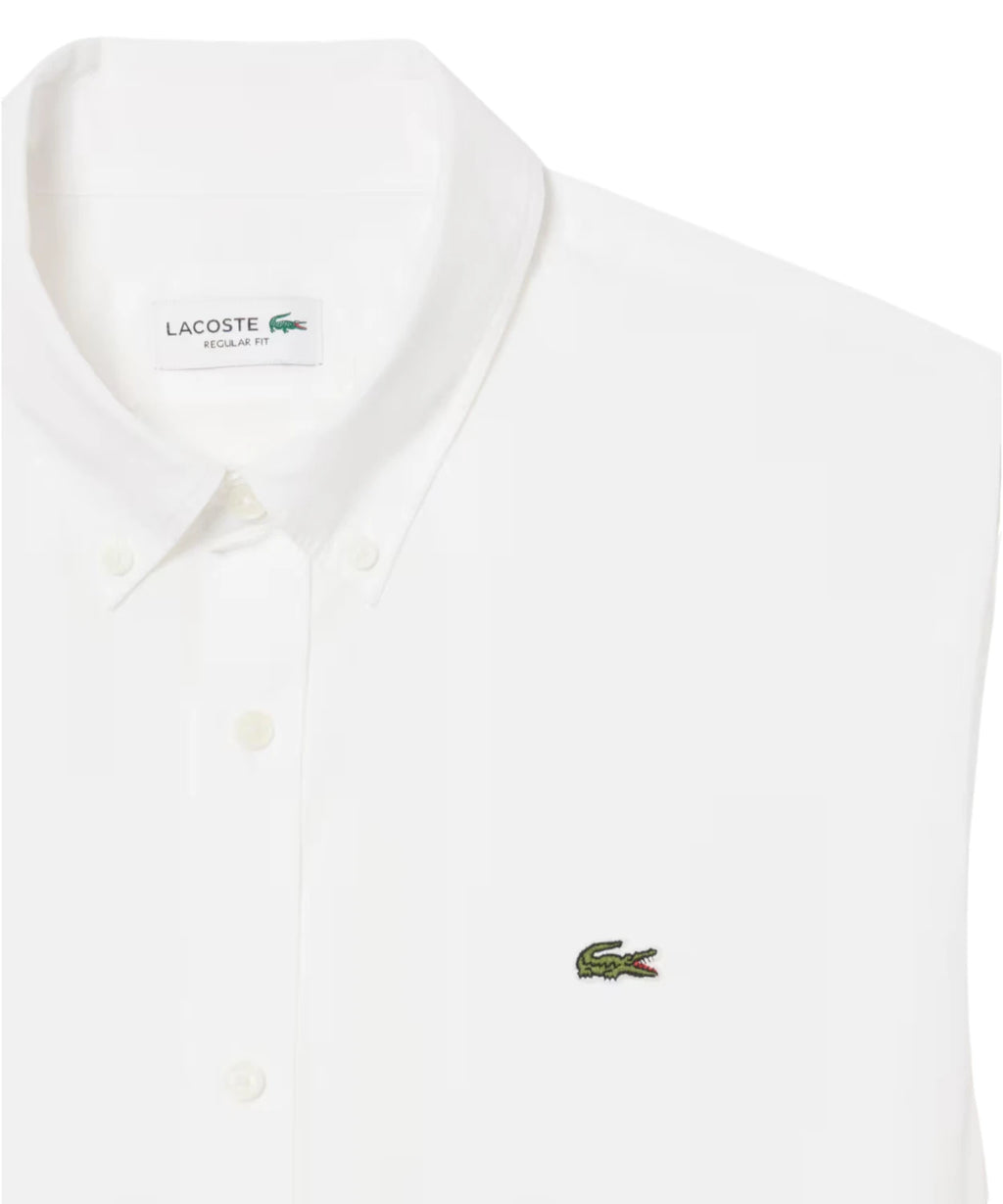 Koszula męska Lacoste z elastycznego popeliny z logo