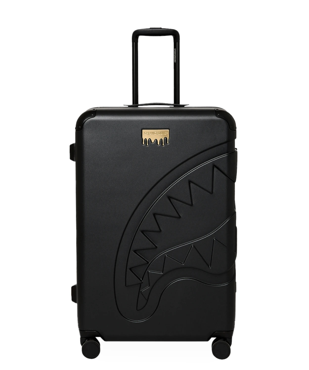 Sprayground Gold Brick Lux Large Hard Luggage