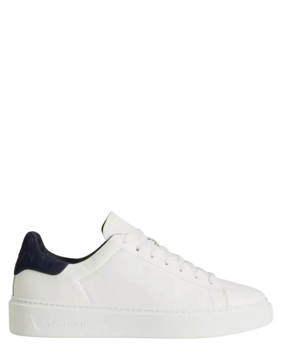 Sneakers Classic Court in Pelle di Vitello-Woolrich-Sneakers-Vittorio Citro Boutique