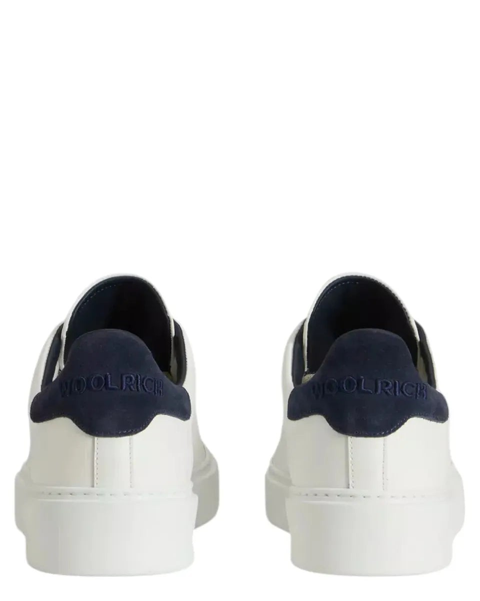 Sneakers Classic Court in Pelle di Vitello-Woolrich-Sneakers-Vittorio Citro Boutique