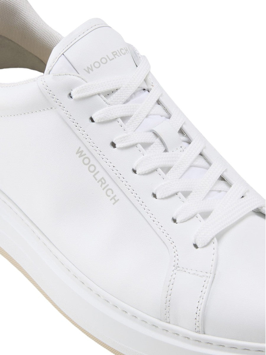 Sneakers Arrow in Pelle con Suola Extralight-Sneakers-Woolrich-Vittorio Citro Boutique