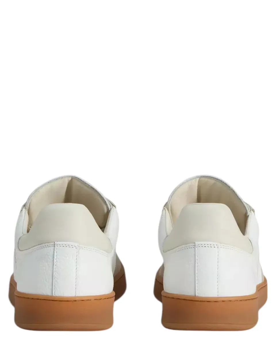 Sneakers Swing Court in Pelle Bottalata-Woolrich-Sneakers-Vittorio Citro Boutique