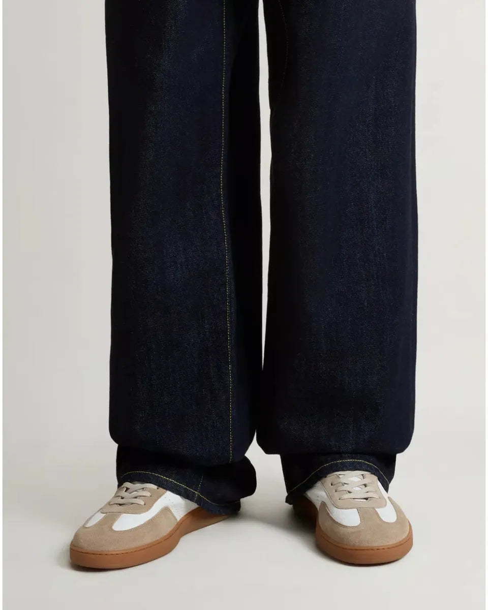 Sneakers Swing Court in Pelle Bottalata-Woolrich-Sneakers-Vittorio Citro Boutique
