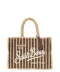 MC2 Saint Barth Colette Raffia Stripes - zomerse raffia tas