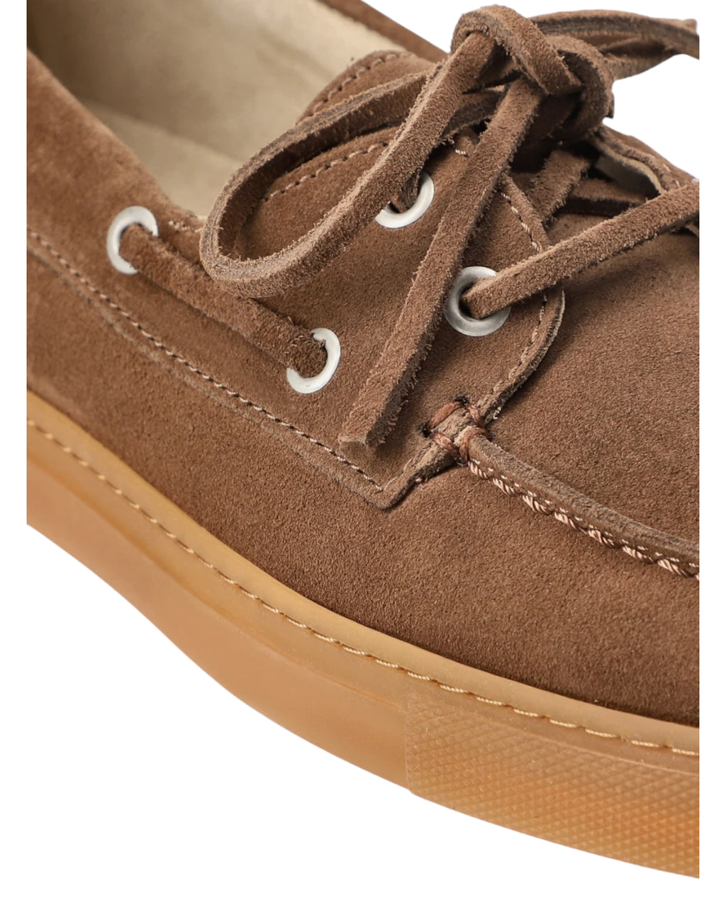 Loafer Donna Suede Mokka - Eleganckie mokasyny slip on