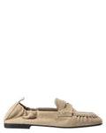 Women's Suede Loafer Sand - Slip-On Loafer