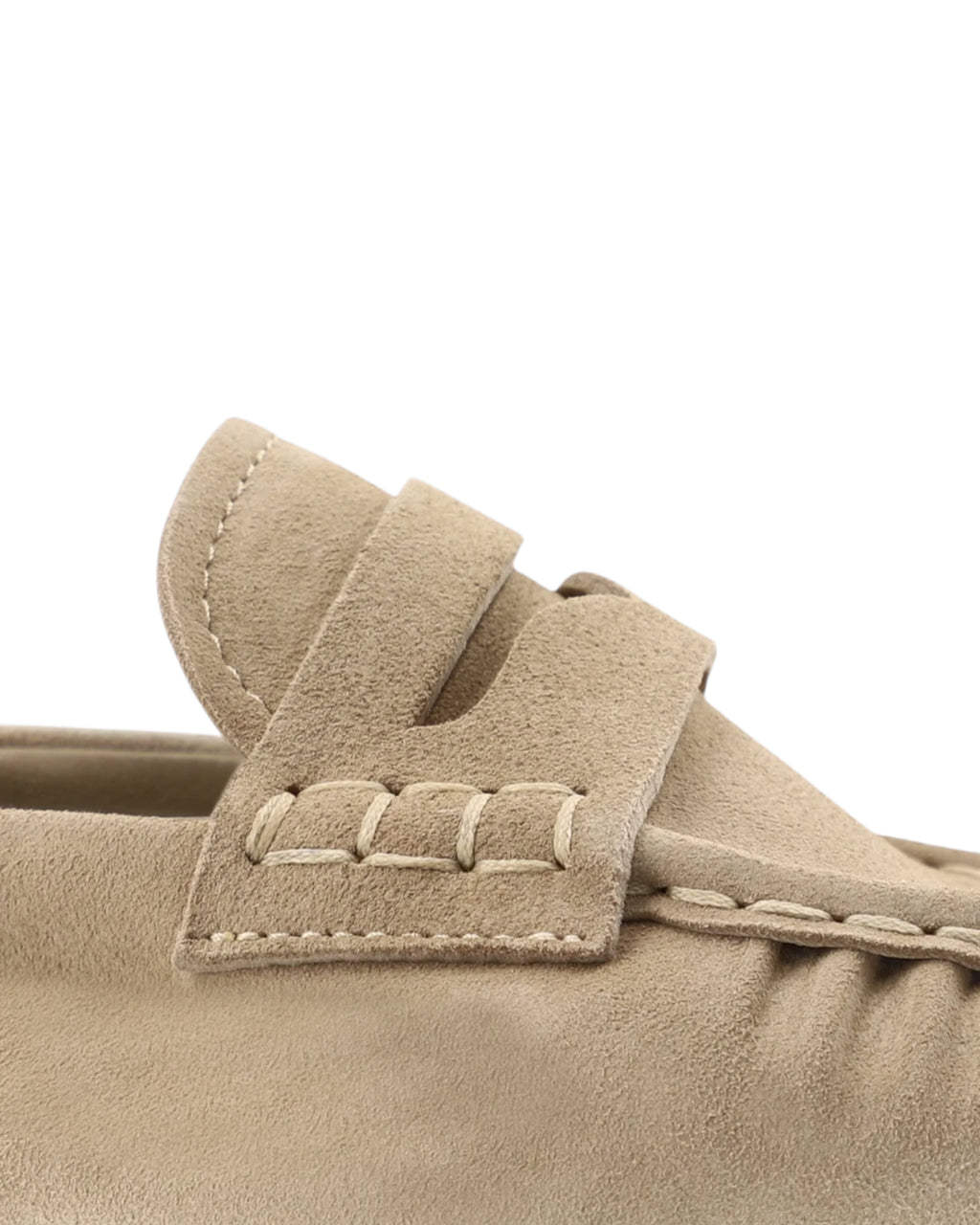 Women's Suede Loafer Sand - Slip-On Loafer