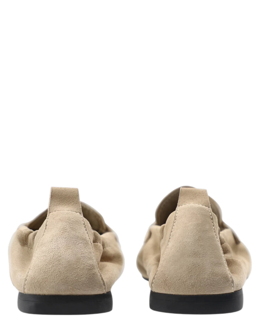 Women's Suede Loafer Sand - Slip-On Loafer