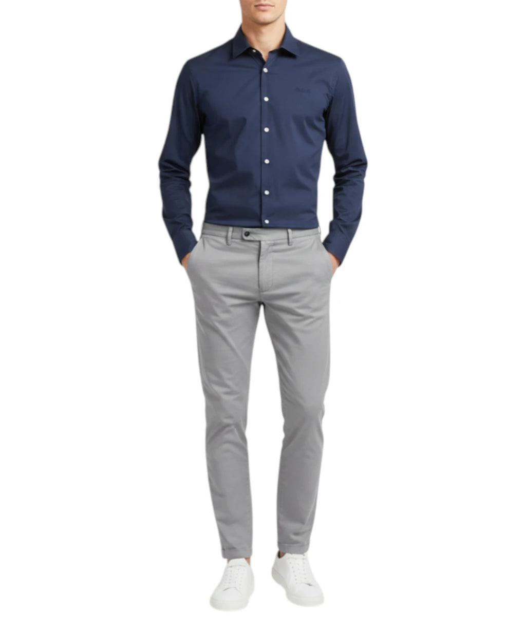 MC2 Saint Barth Men's Ice Cotton Shirt