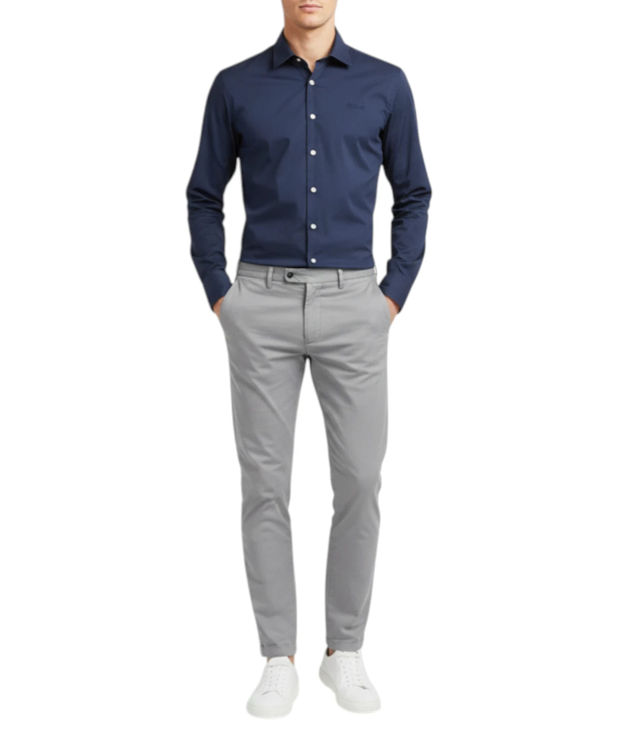 MC2 Saint Barth Men's Ice Cotton Shirt