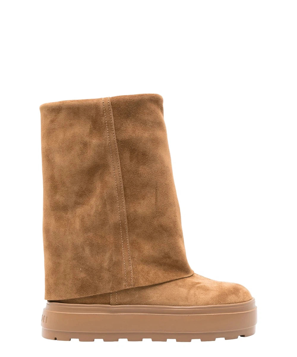 Stivali New Double Face Reversibili in Camoscio-Casadei-Stivali-Vittorio Citro Boutique