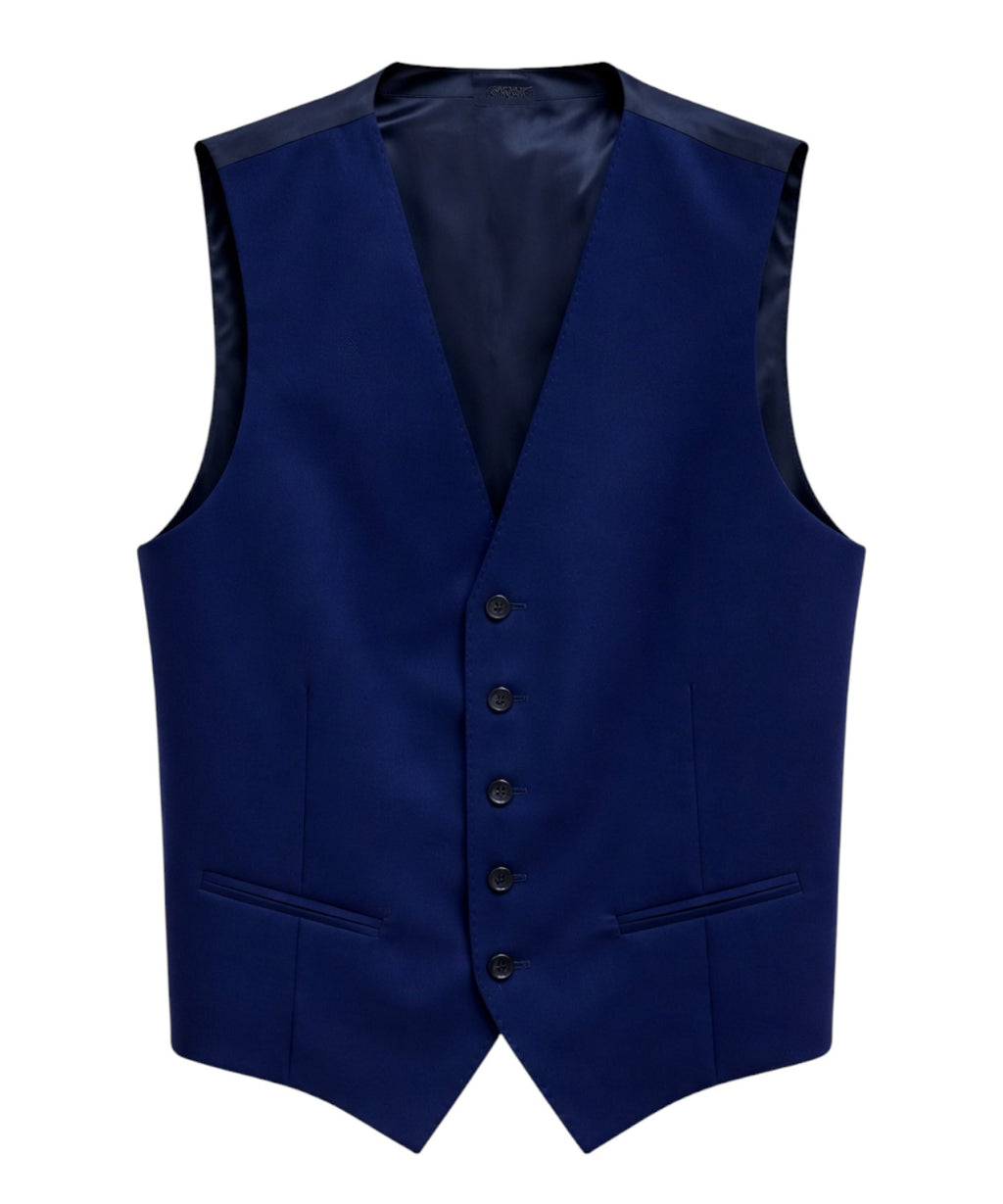 Chaleco Hombre G. Capri Ceremonia Azul Elegante