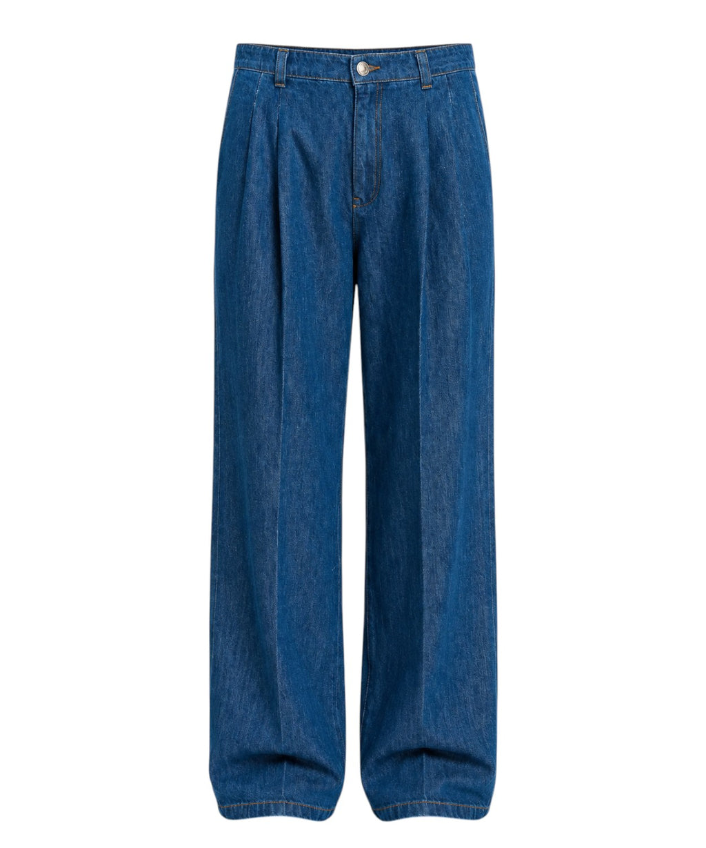 Twinset Jeans Wide-Leg Cotton Denim